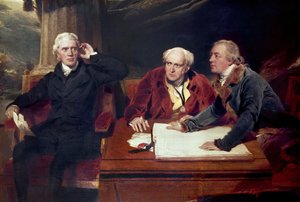 Sir Francis Baring, Banker and Director of the East India Company, with his Associates by Thomas Lawrence